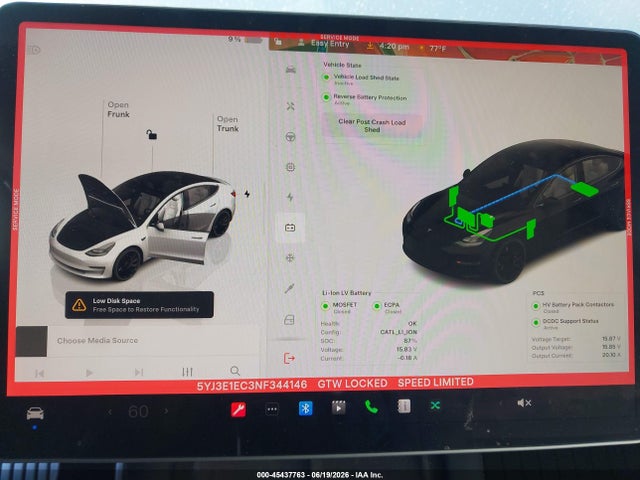 صورة مصغرة 17 لـ 2022 Tesla MODEL 3 PERFORMANCE DUAL MOTOR ALL-WHEEL DRIVE