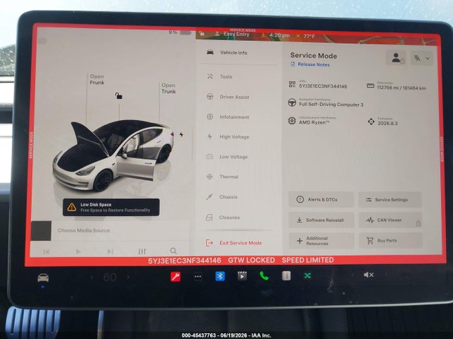 صورة مصغرة 18 لـ 2022 Tesla MODEL 3 PERFORMANCE DUAL MOTOR ALL-WHEEL DRIVE