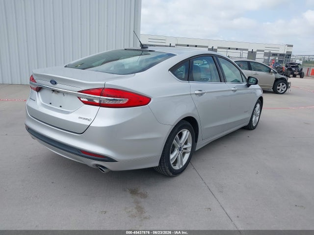 2018 FORD FUSION HYBRID S — фото 4