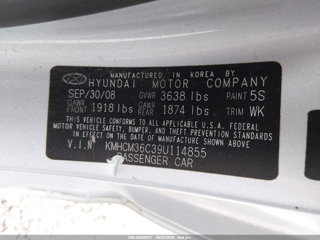 صورة 9 لـ 2009 Hyundai ACCENT GS