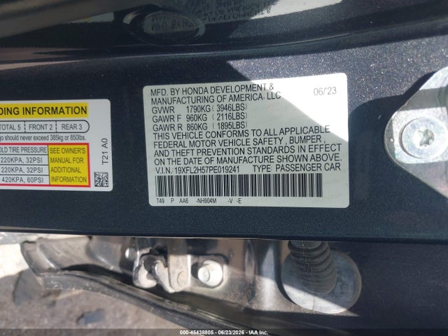 2023 HONDA CIVIC LX 9