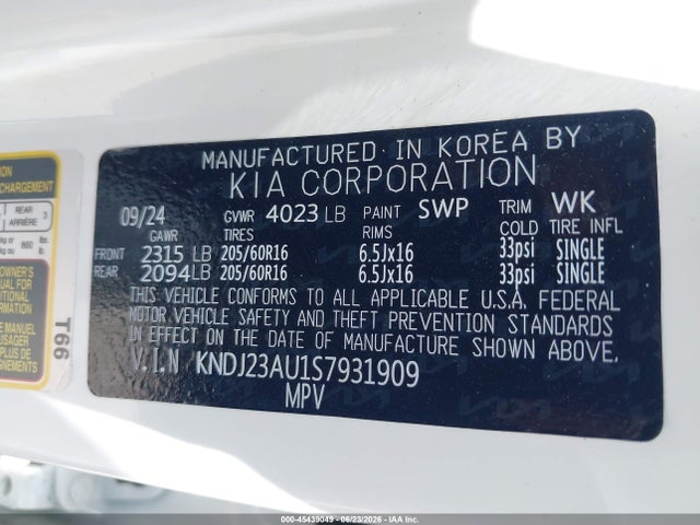 صورة 9 لـ 2025 KIA SOUL LX