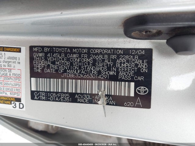 2005 Toyota CAMRY STD 照片 9