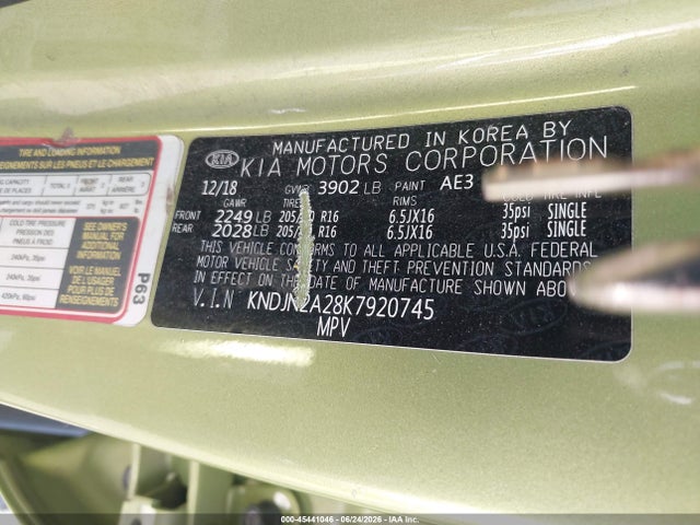 2019 KIA SOUL 照片 9