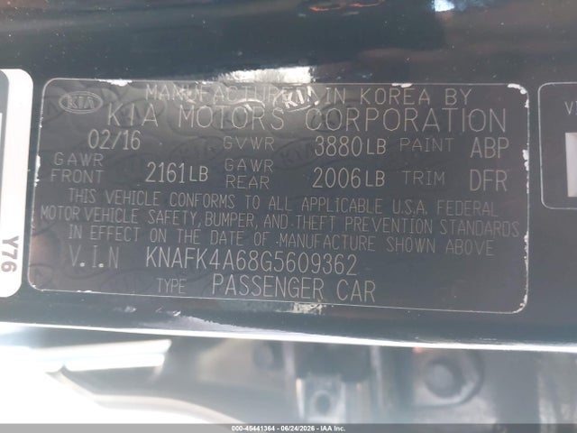 صورة 9 لـ 2016 KIA FORTE LX