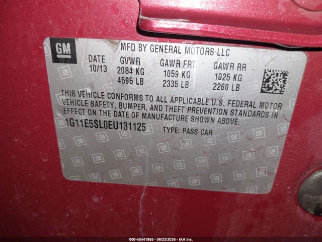 2014 Chevrolet MALIBU 2LT 照片 9