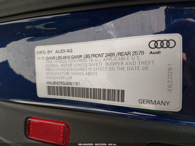 صورة 9 لـ 2018 AUDI A5 2.0T PREMIUM
