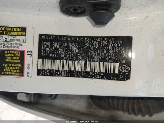 صورة مصغرة 9 لـ 2010 Toyota COROLLA S