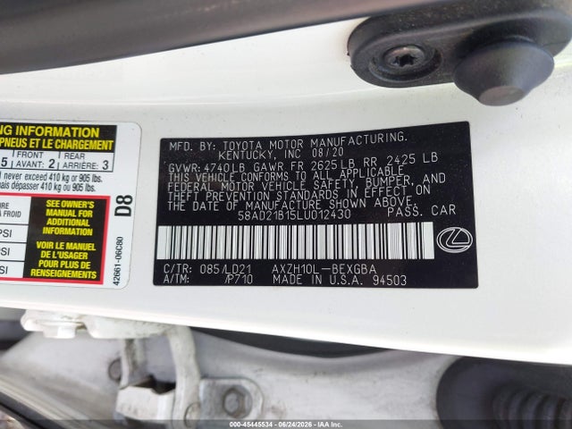 صورة 9 لـ 2020 Lexus ES 300H