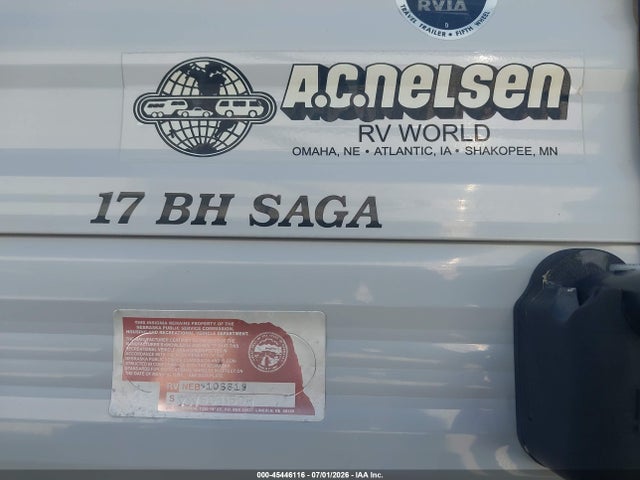 2019 FOREST RIVER 17BH SAGA 7