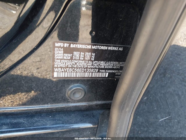 2014 BMW 750LI 照片 9