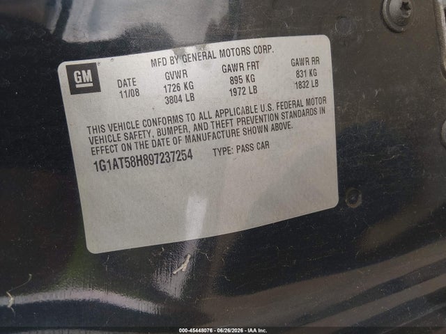 2009 Chevrolet COBALT LT 照片 9