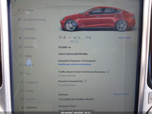 2014 Tesla MODEL S P85 — миниатюра 7