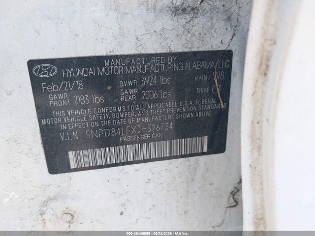 صورة 9 لـ 2018 Hyundai ELANTRA SEL
