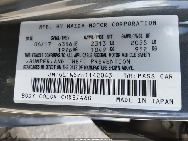 صورة 9 لـ 2017 Mazda MAZDA6 GRAND TOURING