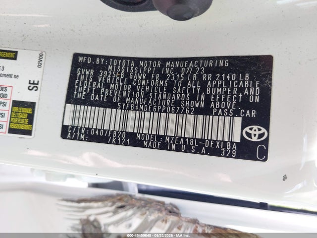 صورة 9 لـ 2023 Toyota COROLLA LE