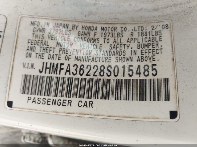 2008 Honda CIVIC HYBRID 缩略图 9