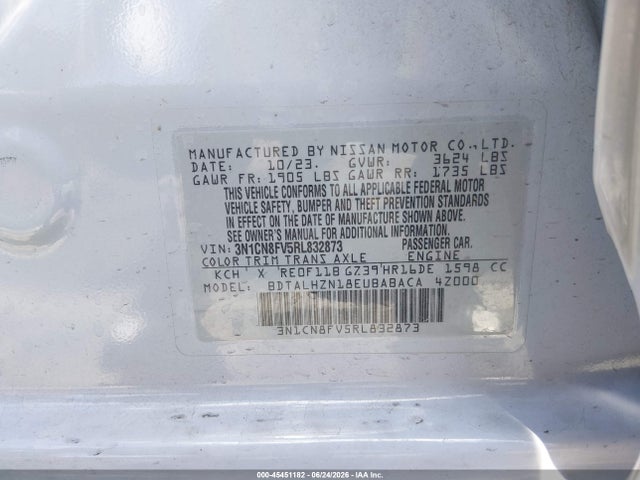 2024 Nissan VERSA 1.6 SR 照片 9