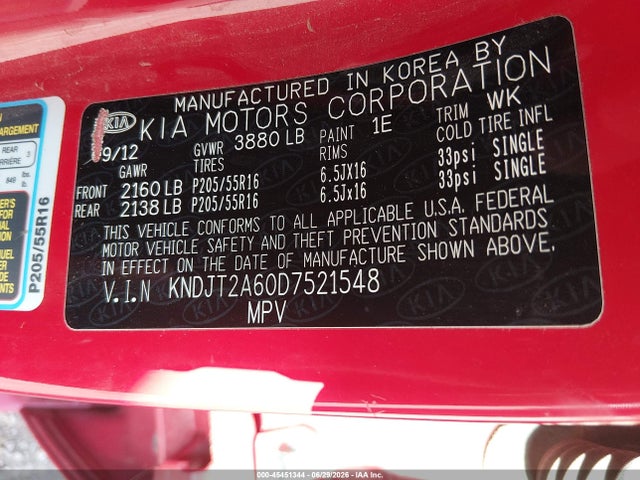 2013 KIA SOUL + 照片 9