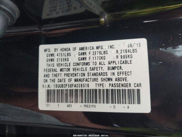 صورة 9 لـ 2015 Acura TLX TECH