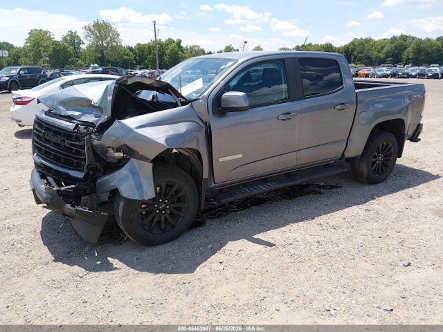 2022 GMC CANYON 4WD SHORT BOX ELEVATION — фото 2