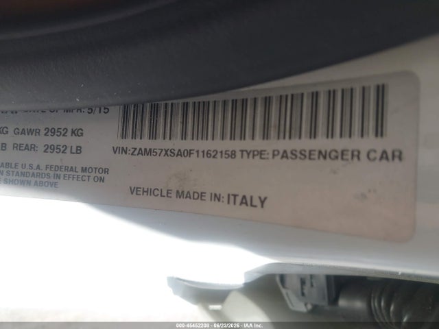 2015 Maserati GHIBLI — фото 9