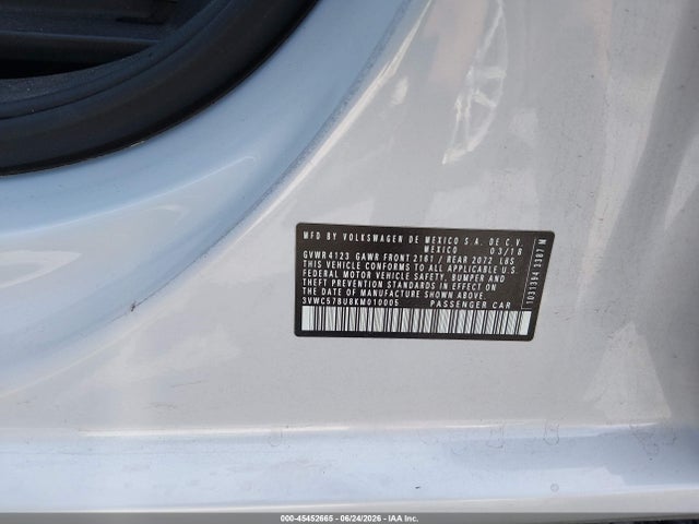 2019 VOLKSWAGEN JETTA 1.4T R-LINE/1.4T S/1.4T SE 9