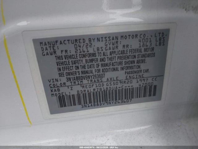صورة 9 لـ 2022 Nissan SENTRA SR XTRONIC CVT