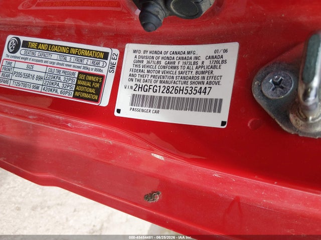 2006 Honda CIVIC EX 照片 9