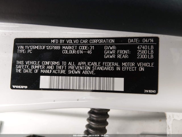 2015 Volvo V60 T5 PREMIER 缩略图 9