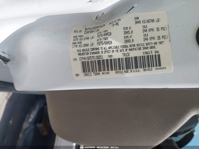 2007 Dodge RAM 1500 SLT 照片 9