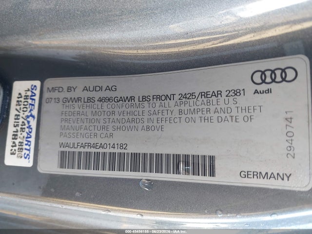 2014 AUDI A5 2.0T PREMIUM — фото 9