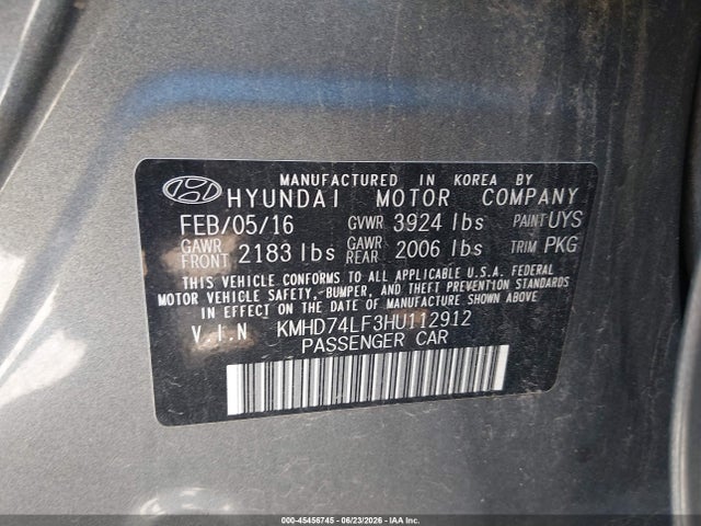 2017 Hyundai ELANTRA SE 照片 9