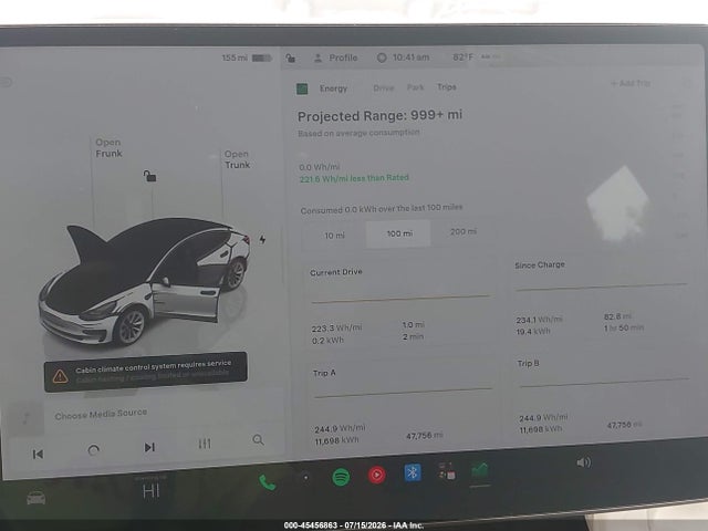 2023 Tesla MODEL 3 REAR-WHEEL DRIVE 缩略图 18