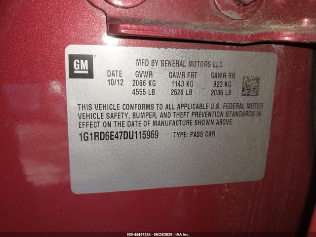 2013 Chevrolet VOLT 照片 9