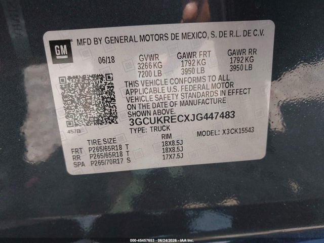 2018 Chevrolet SILVERADO 1500 LT 照片 9