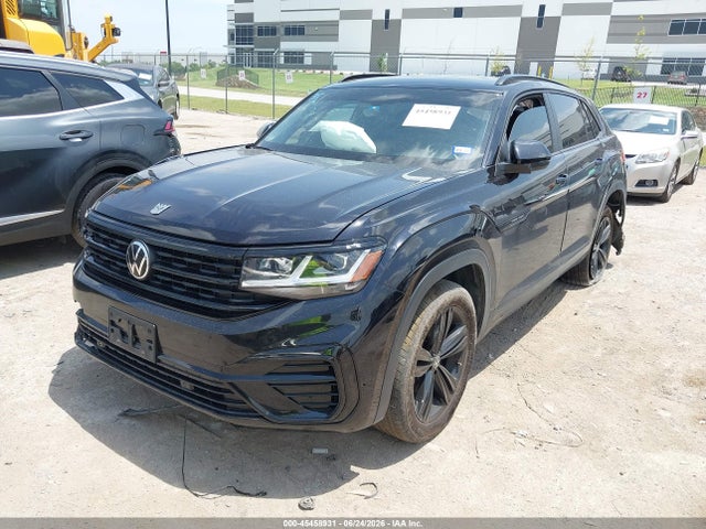 2023 VOLKSWAGEN ATLAS CROSS SPORT 2.0T SEL R-LINE BLACK 2
