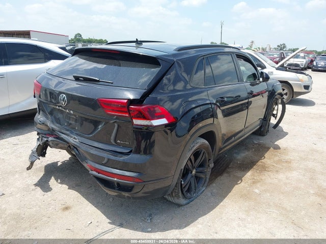 2023 VOLKSWAGEN ATLAS CROSS SPORT 2.0T SEL R-LINE BLACK 4