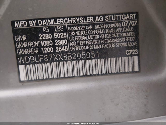 2008 Mercedes-BENZ E 350 4MATIC 照片 9