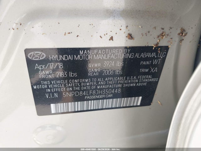 2018 Hyundai ELANTRA LIMITED 照片 9