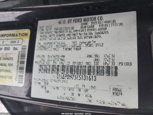 2015 FORD FUSION SE 照片 9