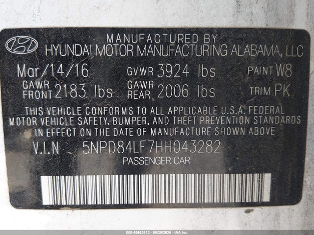 2017 Hyundai ELANTRA SE 照片 9