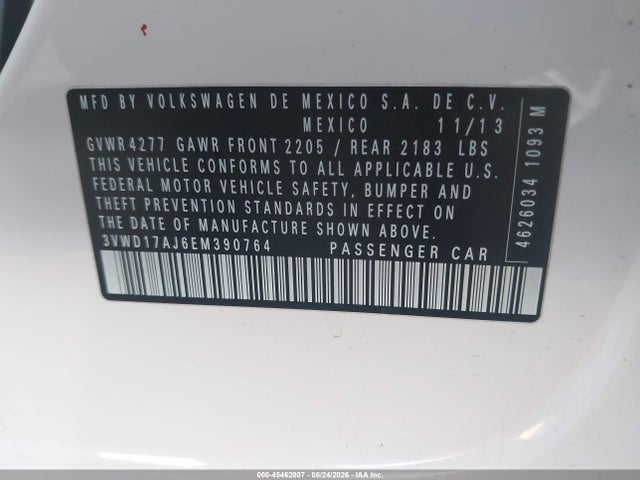 صورة 9 لـ 2014 Volkswagen JETTA 1.8T SE
