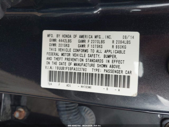2015 Acura TLX TECH 照片 9