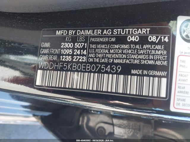 2014 Mercedes-BENZ E 350 photo 9