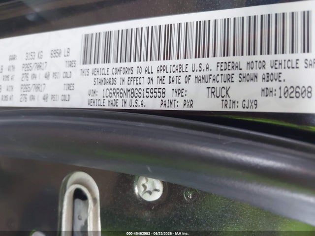 2016 RAM 1500 LARAMIE photo 9