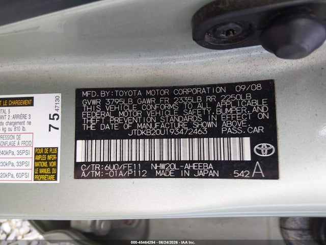 2009 Toyota PRIUS 照片 9
