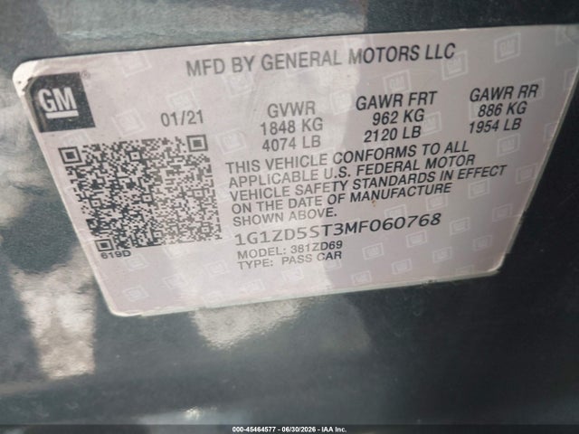 صورة 9 لـ 2021 Chevrolet MALIBU FWD LT