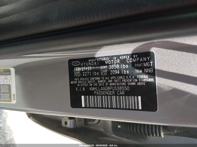 صورة 9 لـ 2023 Hyundai ELANTRA SE