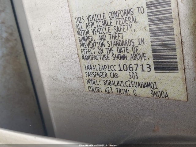 2012 Nissan ALTIMA 2.5 S photo 9